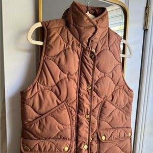 Jcrew Signature Puffer Vest with Primaloft
